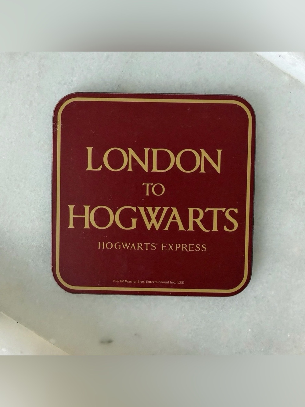 Harry Potter London to Hogwarts Coaster